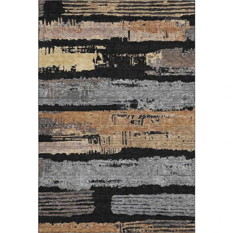 Addison Mayfield Black AMF1665 2ft. 3in. x 7ft. 6in. Rect. Rug