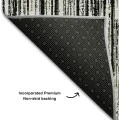 Addison Mayfield Black AMF760 - 8ft. Round Rug