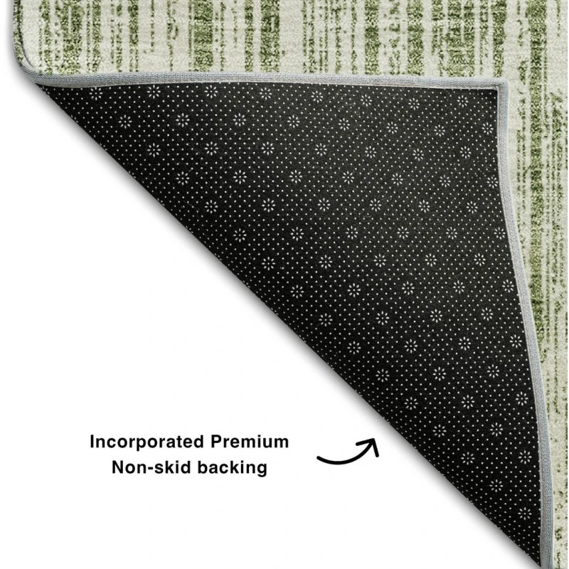 Addison Mayfield Green AMF760 2ft. 3in. x 7ft. 6in. Rect. Rug