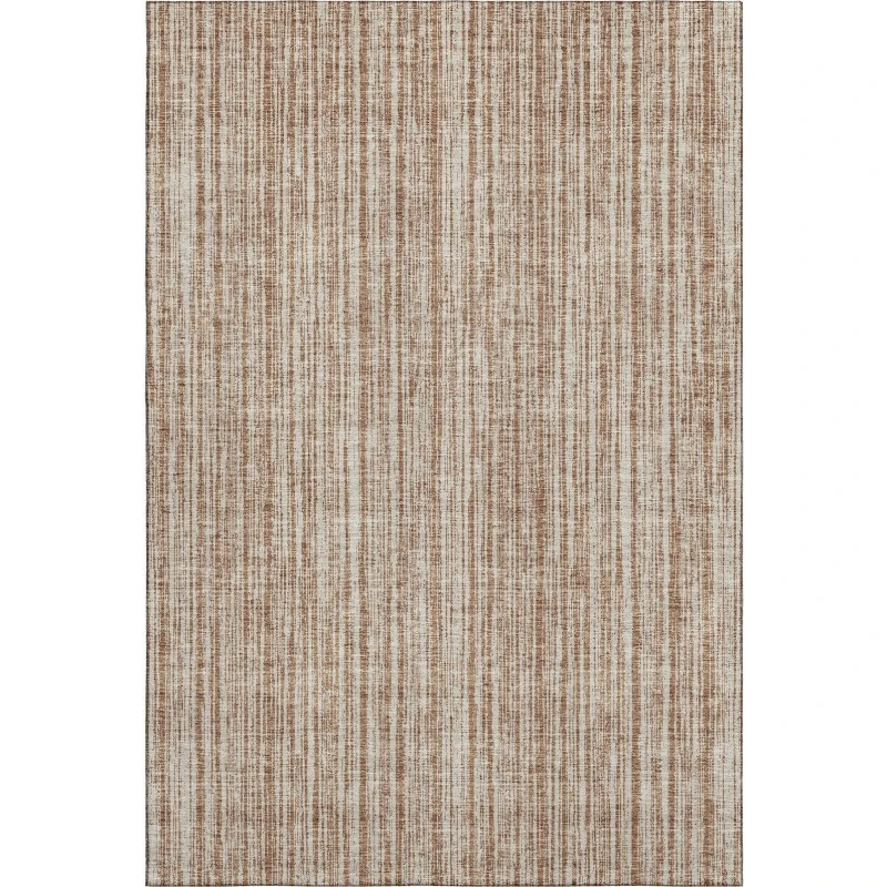 Addison Mayfield Orange AMF760 - 8ft. Round Rug