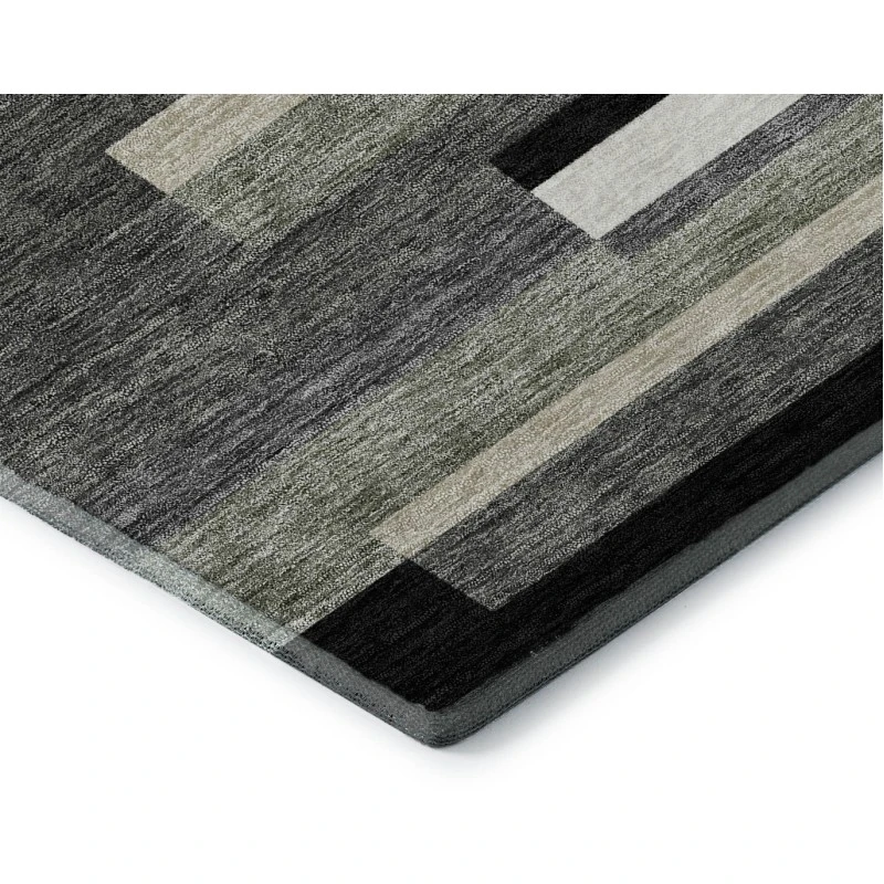 Addison Mayfield Black AMF766 9ft. x 12ft. Rect. Rug