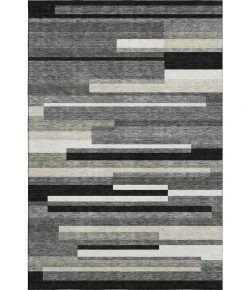 Addison Mayfield Black AMF766 - 8ft. Round Rug