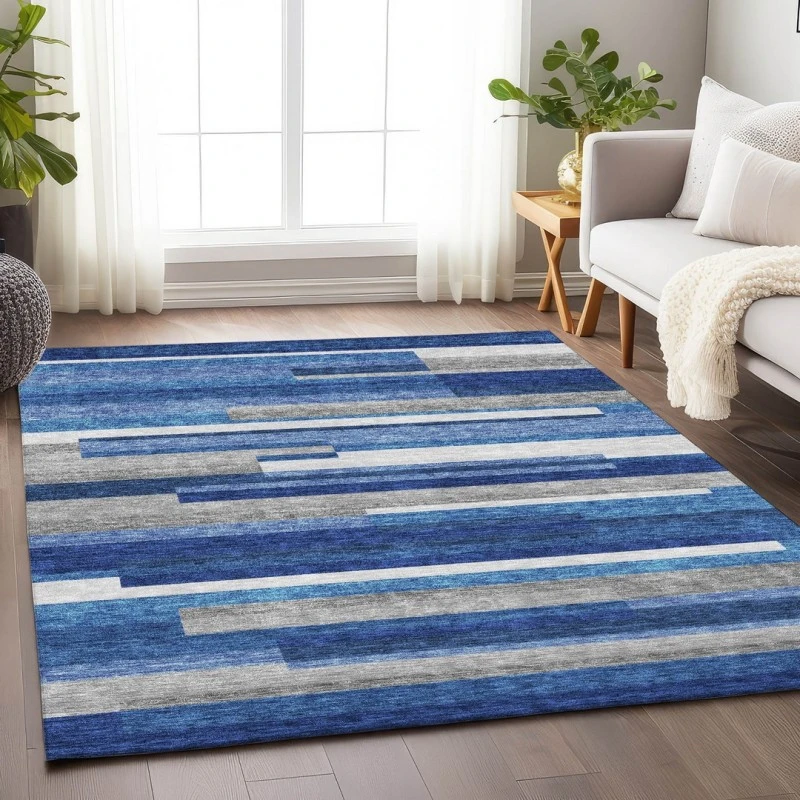 Addison Mayfield Blue AMF766 8ft. x 10ft. Rect. Rug
