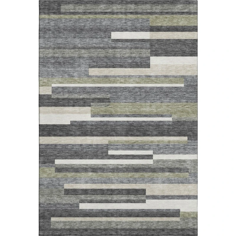 Addison Mayfield Gray AMF766 9ft. x 12ft. Rect. Rug