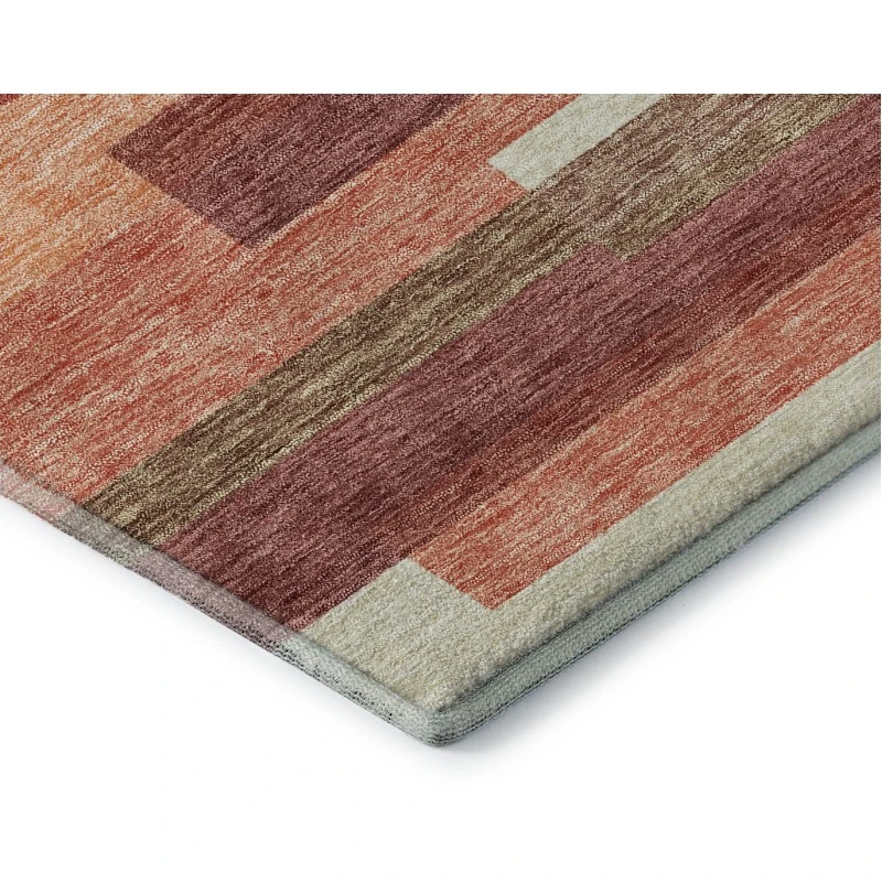 Addison Mayfield Orange AMF766 9ft. x 12ft. Rect. Rug