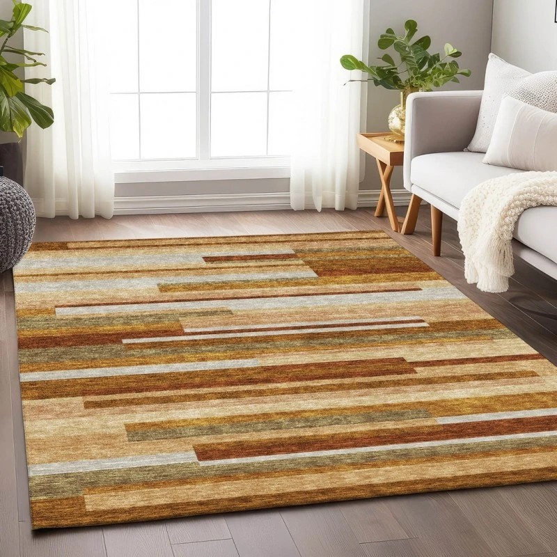 Addison Mayfield Orange AMF766 9ft. x 12ft. Rect. Rug