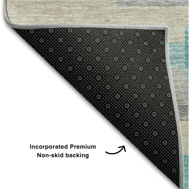 Addison Mayfield Teal AMF766 8ft. x 10ft. Rect. Rug