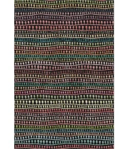 Addison Mayfield Black AMF823 - 8ft. Round Rug