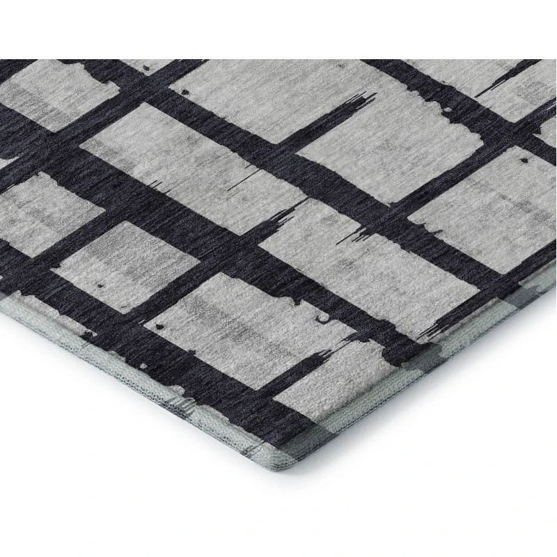 Addison Mayfield Black AMF872 8ft. x 10ft. Rect. Rug