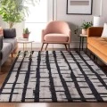 Addison Mayfield Black AMF872 8ft. x 10ft. Rect. Rug