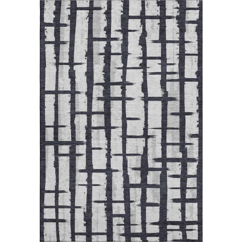 Addison Mayfield Black AMF872 8ft. x 10ft. Rect. Rug