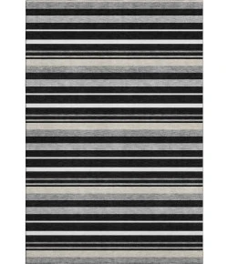 Addison Mayfield Black AMF879 - 8ft. Round Rug