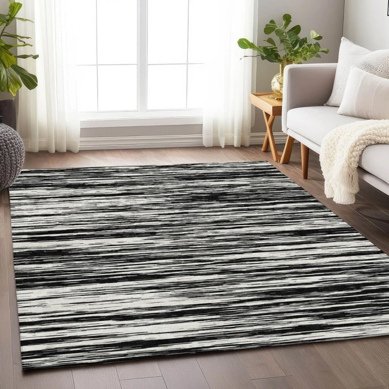 Addison Mayfield Black AMF951 2ft. 3in. x 7ft. 6in. Rect. Rug