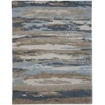 Amer Abstract ABS-5 Gunter Tan/Gray Rug 4 ft. X 6 ft. Rectangle