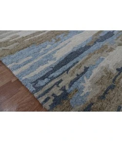 Amer Abstract ABS-5 Gunter Tan/Gray Rug 2 ft. X 3 ft. Rectangle