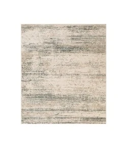 Amer Alpine Grace Ivory Striped Rug 6'7" x 9'