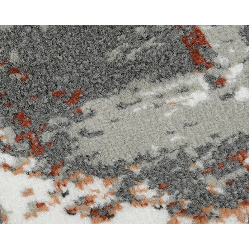 Alpine Ehra Rust Abstract Area Rug