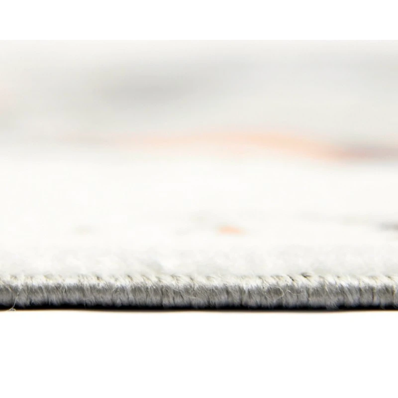 Alpine Ehra Rust Abstract Area Rug