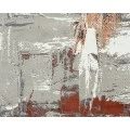 Alpine Ehra Rust Abstract Area Rug