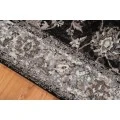 Amer Alexandria Cheally Black Bordered Area Rug 7'9"x9'9"