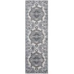 Amer Alexandria ALX-51 Earley Taupe Rug 2 ft. X 6 ft. Runner