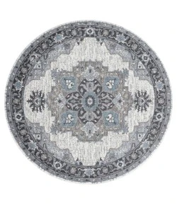 Amer Alexandria ALX-51 Earley Taupe Rug 6 ft. 7 in. X 6 ft. 7 in.R Round