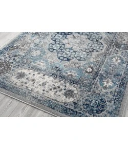 Amer Alexandria ALX-83 Loftus Gray Rug 6 ft. 7 in. X 6 ft. 7 in.R Round
