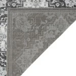 Amer Alexandria Yana Ivory Medallion Runner Rug 2' x 6'