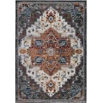 Amer Alexandria Yana Multi Medallion Rug 7'9" x 9'9"