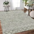Amer Berlin Parsall Light Gray Hand-Hooked Wool Area Rug 2'x3'
