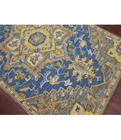 Amer Boho BOH-6 Evreux Blue/Yellow Rug 8 ft. X 11 ft. Rectangle