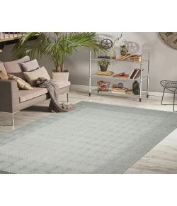 Amer Dune Estra Blue Flatweave Cotton Rug 2' x 3'