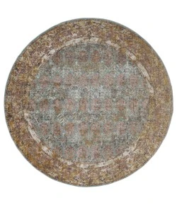 Amer Eternal ETE-15 Pierson Teal Rug 6 ft. 7 in. X 6 ft. 7 in.R Round