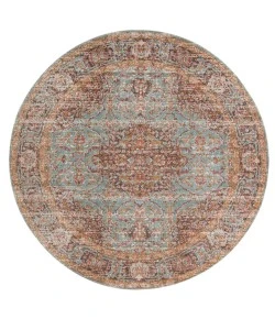 Amer Eternal ETE-30 Raysley Sea Green Rug 6 ft. 7 in. X 6 ft. 7 in.R Round