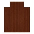 Anji Mountain 36" x 48" Natural Standard Bamboo Chair Mat with lip