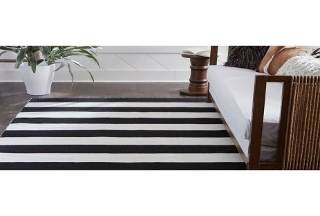 Decor with rugs to define a space