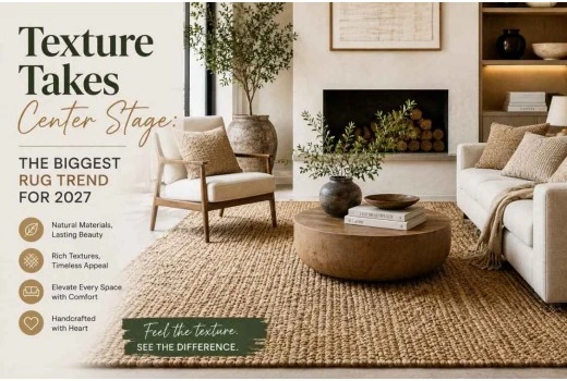 Texture Takes Center Stage: The Biggest Rug Trend for 2027