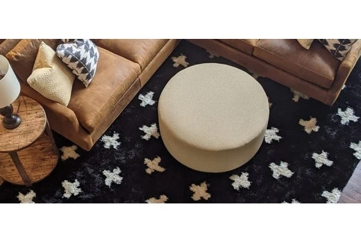 Geometric Rugs as Visual Anchors: Defining Areas and Creating Flow in Open Floor Plans