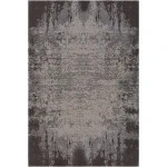 Chandra WILLA WIL-46605 7 ft. 9 in. X 10 ft. 6 in. Rect. Rug - Black, Grey, Beige