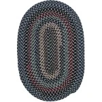 Colonial Mills Boston Common Oval Winter Blues BC52R0 7' X 9' Rug
