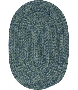Colonial Mills Carrington Tweed Deep Blue EW29R0 2' X 11' Oval Rug