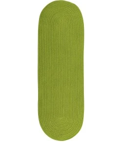 Colonial Mills Boca Raton Runners Bright Green BR65R0 2' X 9' Rect. Rug