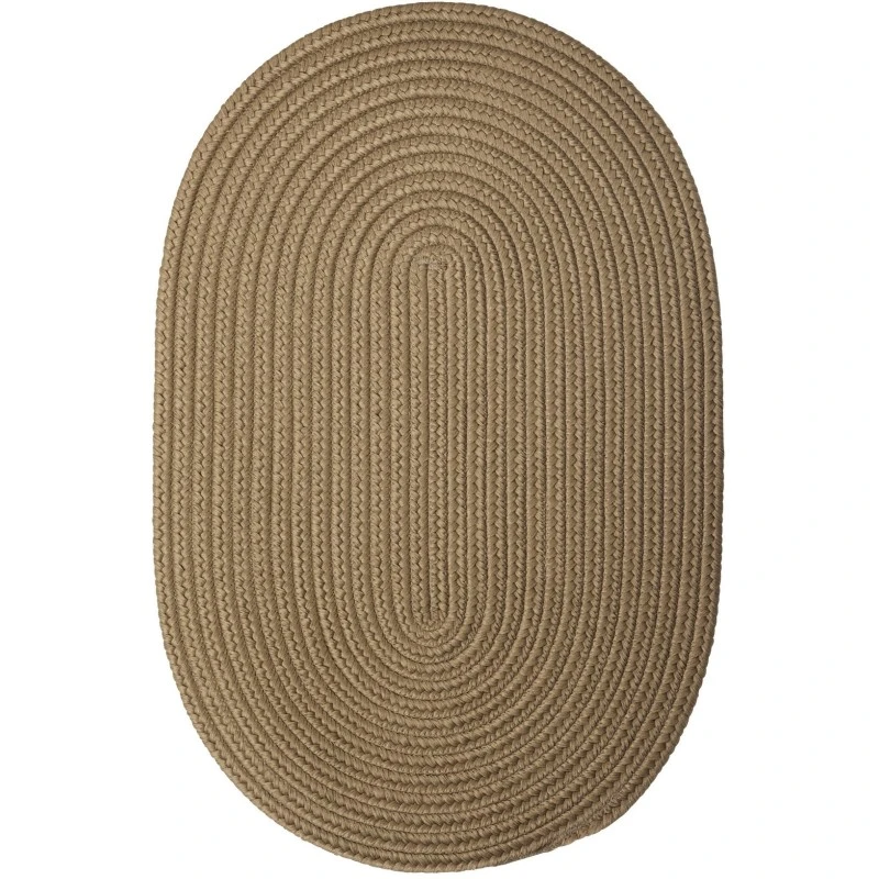 Colonial Mills Boca Raton Oval Rug Cafe Tostado BR13R0 4' X 6' Rug
