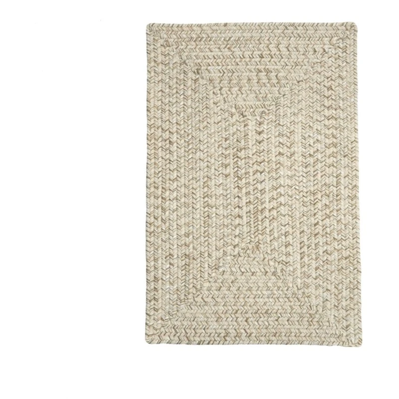 Colonial Mills Bridgeport Tweed Rect.angle Rug Ivory Linen DG09R07 6' X 9' Rug
