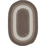 Colonial Mills Benson Creek Oval Natural Sand BE45R0 5' X 8' Rug
