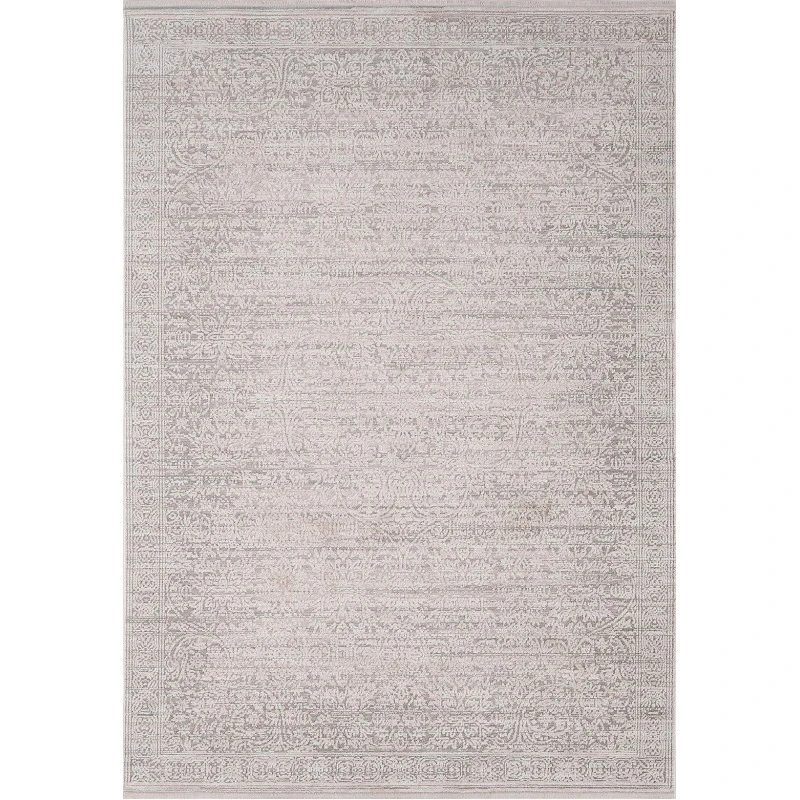 Dynamic Rugs AIMON Light Grey/Grey 16656 7ft. 10in. x 10ft. 6in. Rect. Rug