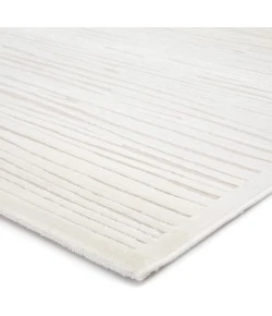 Jaipur Living Fables Linea FB53 White 6 ft. X 6 ft. Square Rug