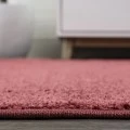 Haze Solid Low-Pile Red 2 ft. x 16 ft. Runner Rug