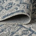 Jonathan Y SANTA MONICA Blue SMB105B 3ft.-11in. Round Rug