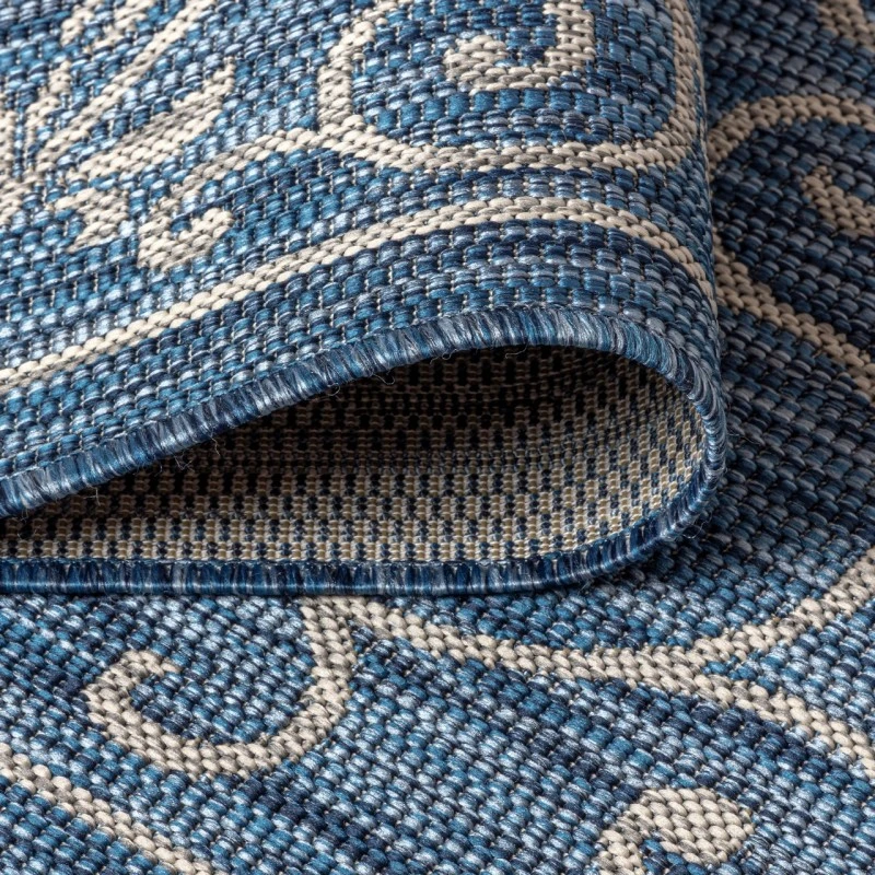 Jonathan Y SANTA MONICA Blue SMB106D 7ft.-9in. Square Rug